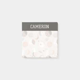 Sweat Dream Bunnies im Weltraummuster Post-it Klebezettel