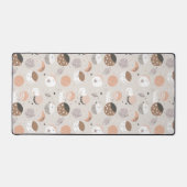 Sweat Dream Bunnies im Weltraummuster Schreibtischunterlage (Vorderseite)