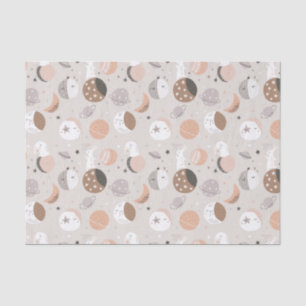 Sweat Dream Bunnies im Weltraummuster Seidenpapier