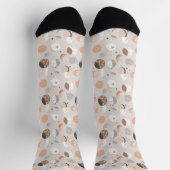 Sweat Dream Bunnies im Weltraummuster Socken (Oben)