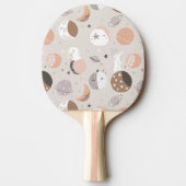 Sweat Dream Bunnies im Weltraummuster Tischtennis Schläger (Vorderseite)