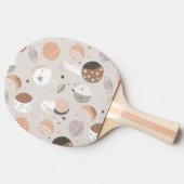 Sweat Dream Bunnies im Weltraummuster Tischtennis Schläger (Seitenansicht)