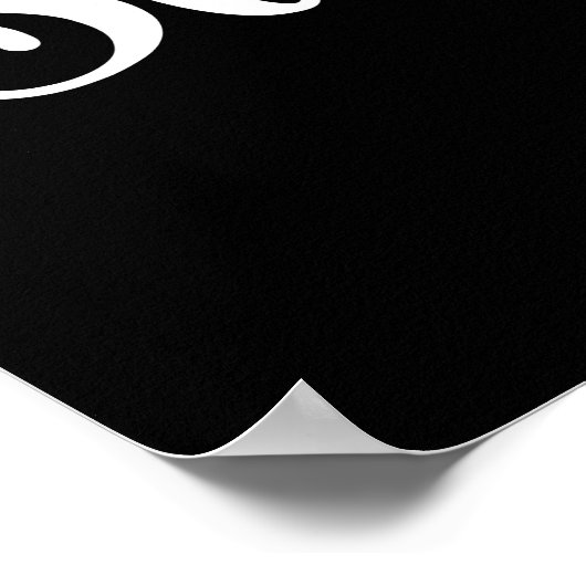 Sweat Equals Erfolg, Gym, Hustle Motivierend Poster (Ecke)