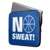 Sweat funny basketball Laptop Sleeve (Vorderseite Links)