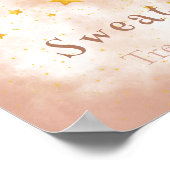 Sweat Leckereien Boho Regenbogen goldene Sterne Ma Poster (Ecke)