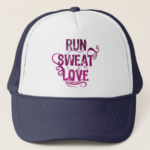 Sweat-Liebe ausführen Truckerkappe