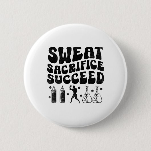 Sweat Sacrifice Button (Vorderseite)