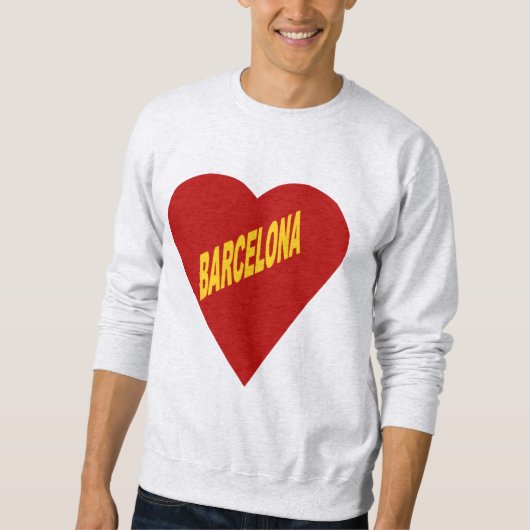 Sweat Shirt casche BARCELONA (Vorderseite)