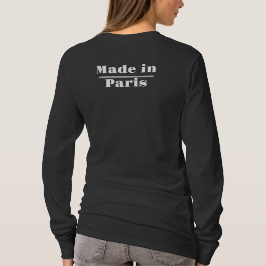 Sweat Shirt Made in Paris (Rückseite)