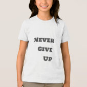 Sweat-Shirt mit Druckschrift Tri-Blend Shirt (Vorderseite)