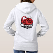 Sweat Your Sin Devil Gluttony Vivid Hoodie (Rückseite)