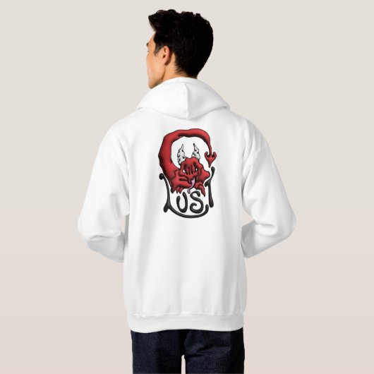 Sweat Your Sin Devil Lust Hoodie (Schwarz voll)