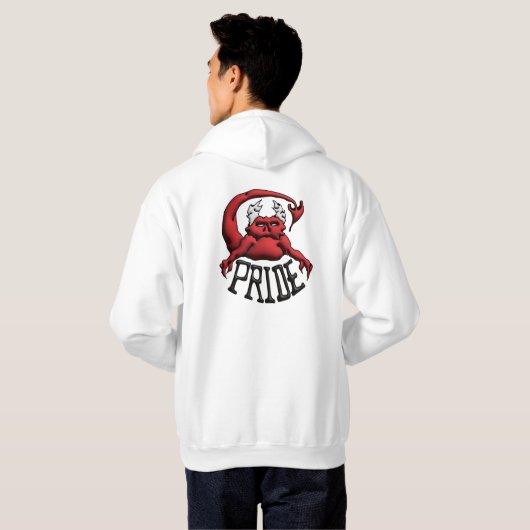 Sweat Your Sin Devil Pride Hoodie (Schwarz voll)