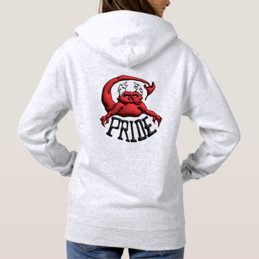 Sweat Your Sin Devil Pride Vivid Hoodie (Rückseite)