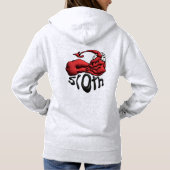 Sweat Your SIn Devil Sloth Vivid Hoodie (Rückseite)