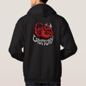 Sweat Your Sin Gluttony Devil Hoodie (Rückseite)