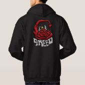 Sweat Your Sin Greed Devil Hoodie (Rückseite)
