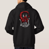 Sweat Your Sin Lust Devil Hoodie (Rückseite)