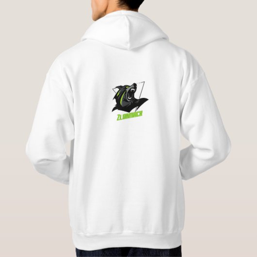 Sweat Zlornation - Komfort Gamer Vorderseite Hoodie (Rückseite)