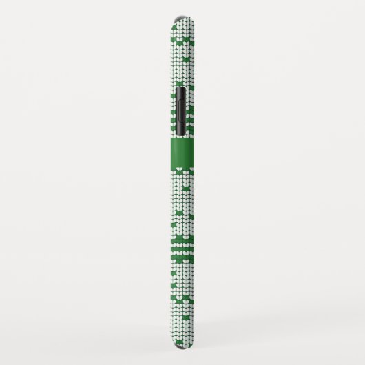 Sweater Green White Christmas Tree Personalisiert Case-Mate iPhone Hülle (Hinten/Rechts)