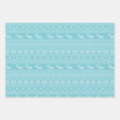 SWEATER PATTERN GESCHENKPAPIER SET (Vorderseite 3)