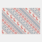 SWEATER PATTERN GESCHENKPAPIER SET (Vorderseite 2)