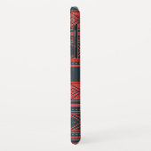 Sweater Red Black Pattern Weihnachten Personalisie Case-Mate iPhone Hülle (Hinten/Links)