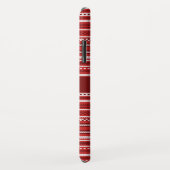 Sweater Red Strip Weihnachten Personalisiert Case-Mate iPhone Hülle (Hinten/Rechts)