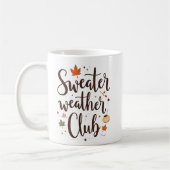 Sweater Weaaather Club Personalisiert Kaffeetasse (Links)