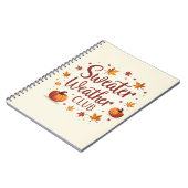 Sweater Weaather Club Notizblock (Linke Seite)