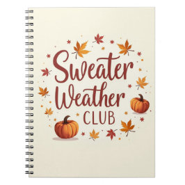Sweater Weaather Club Notizblock