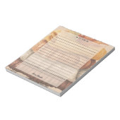 Sweater Weaather Notepad Notizblock (Rotiert)