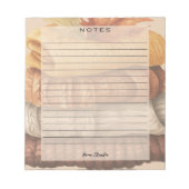 Sweater Weaather Notepad Notizblock (Vorderseite)