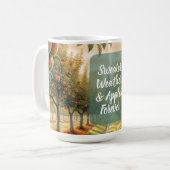 Sweater Weather & Äpfel für immer | Kaffeetasse (Vorderseite Links)