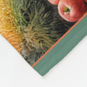 Sweater Weather & Apples Forellenblanket Fleecedecke (Ecke)
