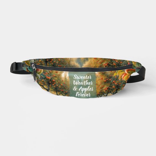 Sweater Weather & Apples Forever Fanny Pack Bauchtasche (Vorderseite)