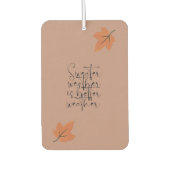 Sweater Weather Autolufterfrischer (Vorderseite)