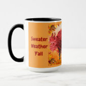 Sweater Weather Coffee Tasse (Links)