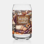 Sweater Weather Dosenglas (Vorderseite)