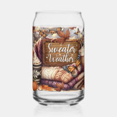 Sweater Weather Dosenglas (Rückseite)