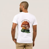 Sweater Weather Forever Cozy Knit Illustration T-Shirt (Schwarz voll)