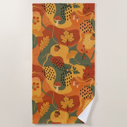 Sweater Weather Forever Strandtuch (Vorderseite)