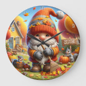 Sweater Weather Große Wanduhr (Vorderseite)