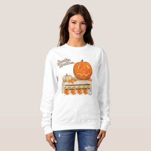 Sweater Weather / Halloween Sweatshirt (Vorne ganz)