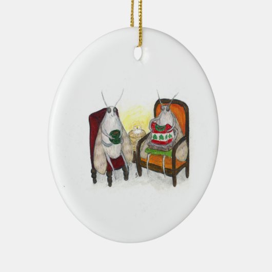 Sweater Weather Keramik Ornament (Rechts)