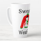 Sweater Weather Latte Tasse (Linke Ecke)