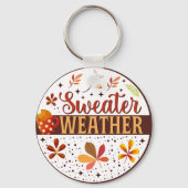 Sweater Weather Schlüsselanhänger (Rückseite)