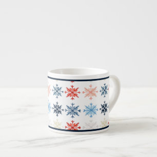 Sweater Weather Snowflake Espressotasse