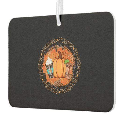 Sweaters Pumpkins Autolufterfrischer (Links)