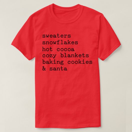 Sweaters Snowflakes Hot Cococosy Gemütliche Blumen T-Shirt (Design vorne)